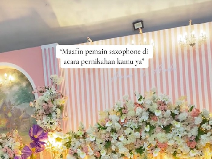 Pernikahan Viral: Pemain Musik Saxophone Tak Datang Malah Diganti Seruling