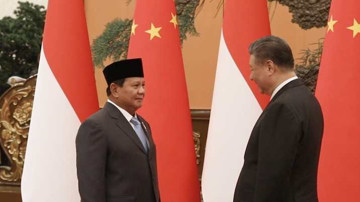 Media Internasional Soroti Pertemuan Bersejarah Presiden Prabowo dan Xi Jinping di China